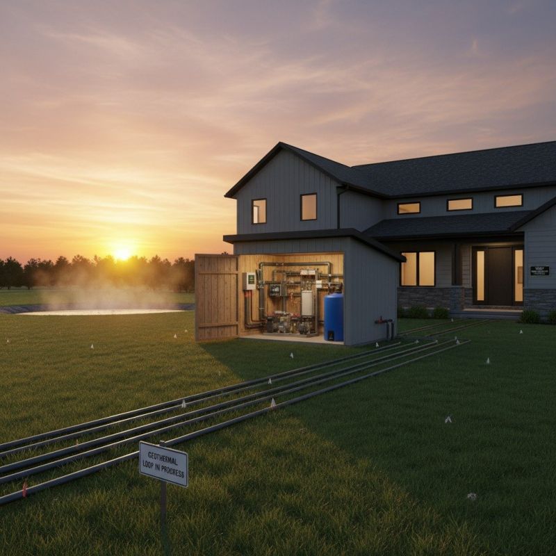 Geothermal Ac Installation