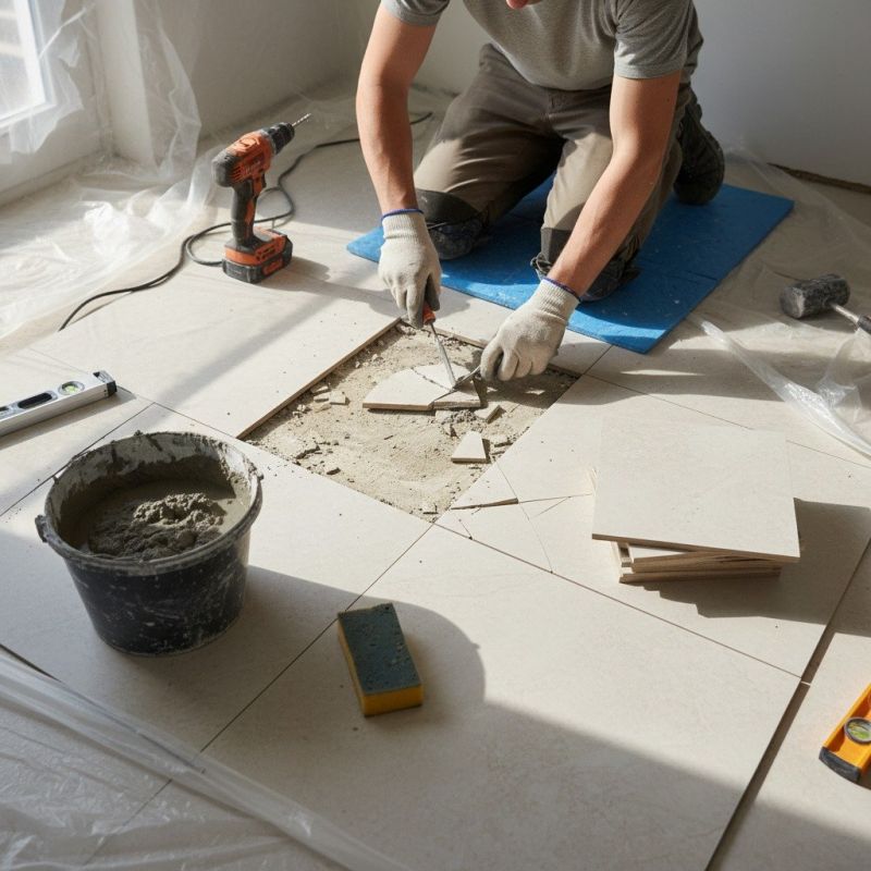 Tile Floor Heating Repair