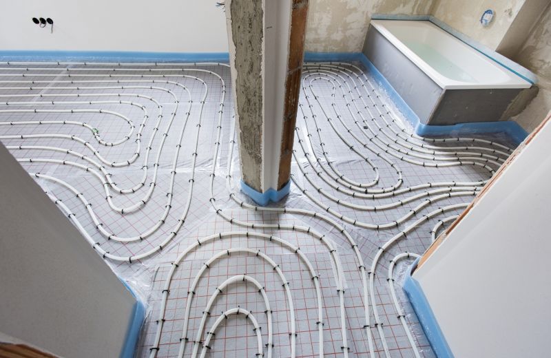 Tile Heating Installation